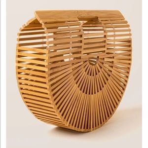 Bali High End Wooden Clutch -Brand New!!